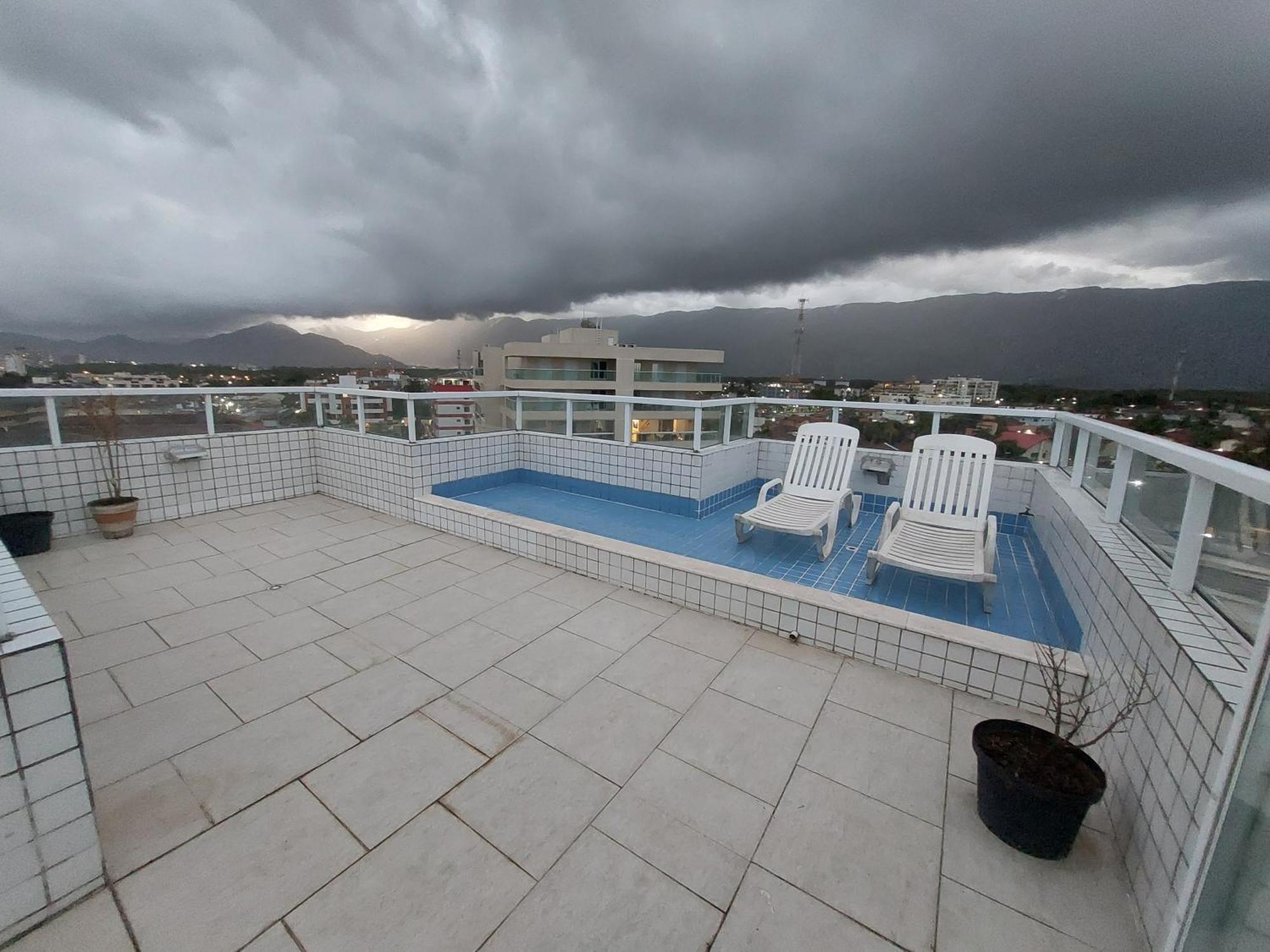 Apartamento A 50M Praia Maitinga, Wifi, Churrasqueira Na Varanda Bertioga Camera foto